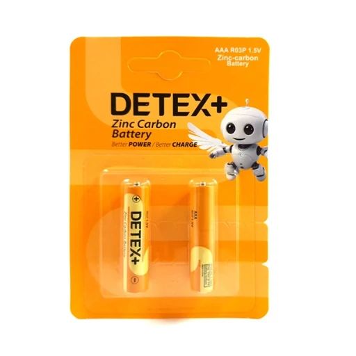 باتری نیم قلم (DETEX) کارتی معمولی